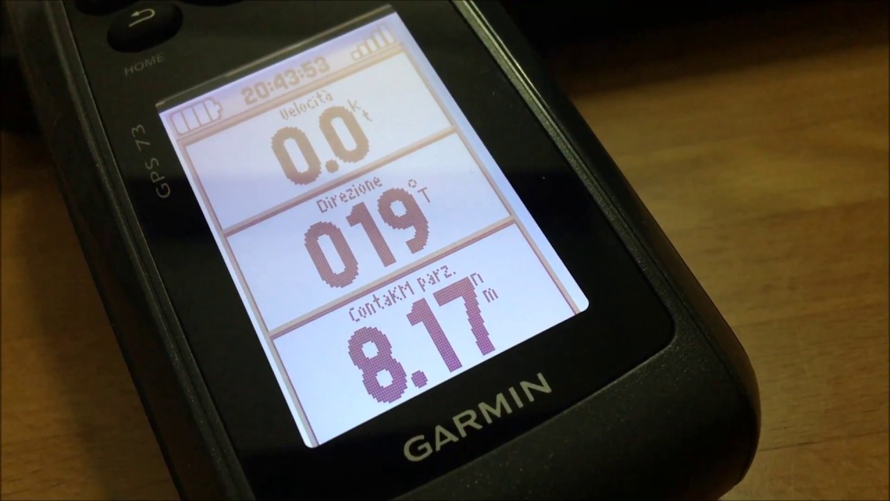 Garmin handheld GPS 73 quick review e Google Maps