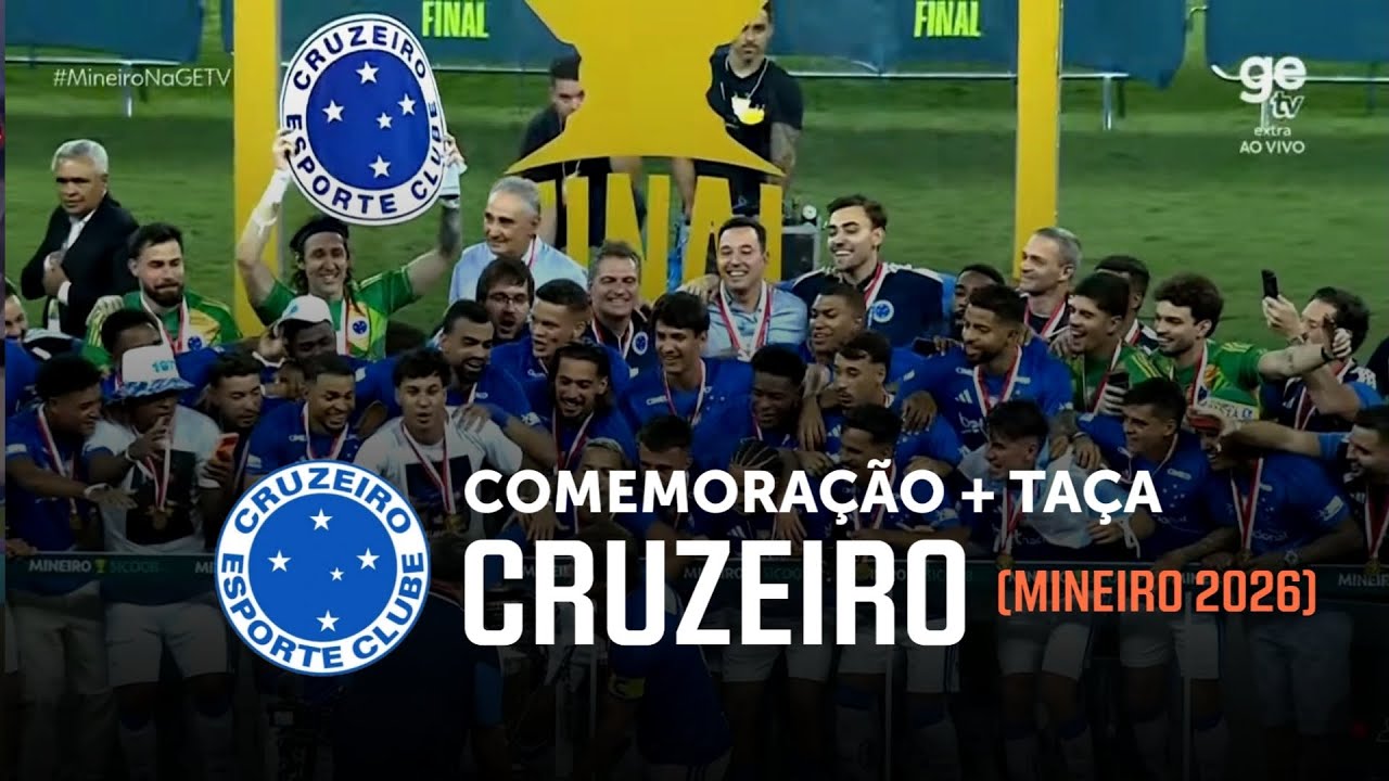 COMEMORAÇÃO + TAÇA - CRUZEIRO CAMPEÃO MINEIRO 2026