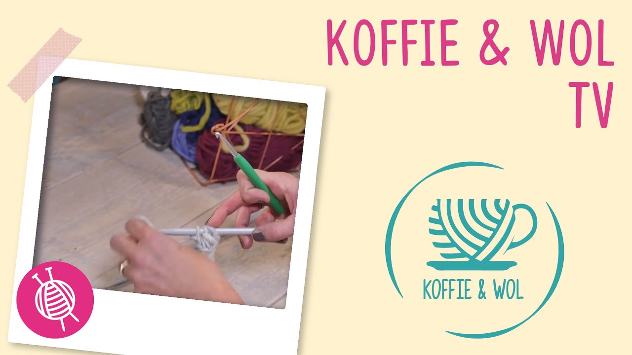 Koffie & Wol - Randje breien van schulpjes
