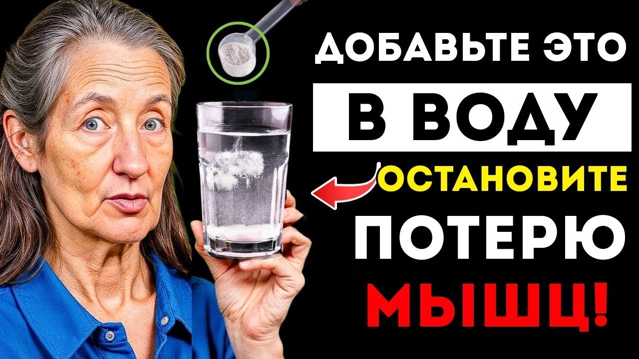 Пожилые, вы неправильно пьёте воду! (обезвоживание — потеря мышц) _ Барбара О’Нил