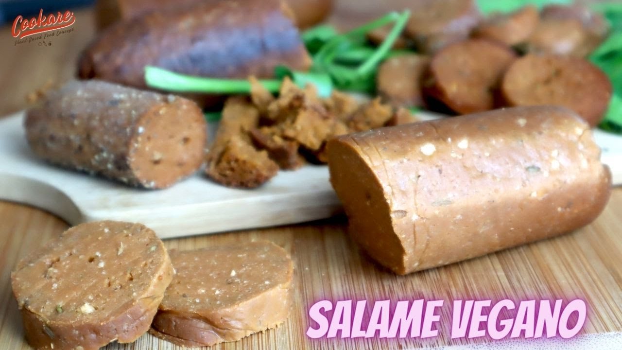Salame senza carne: Vegano! La ricetta più buona che abbia mai provato!