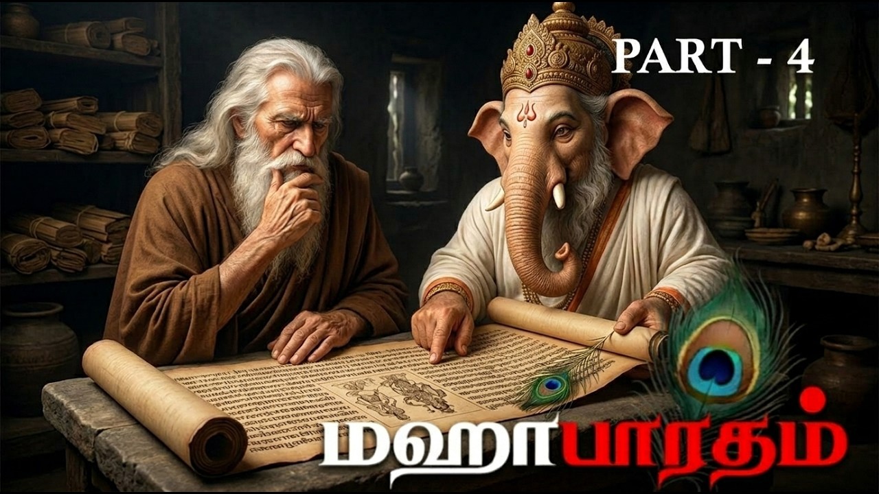 Mahabharatham | Part - 4 | Mega AI Series with Cinematic Experience |#mahabharat | #haiku_Fish
