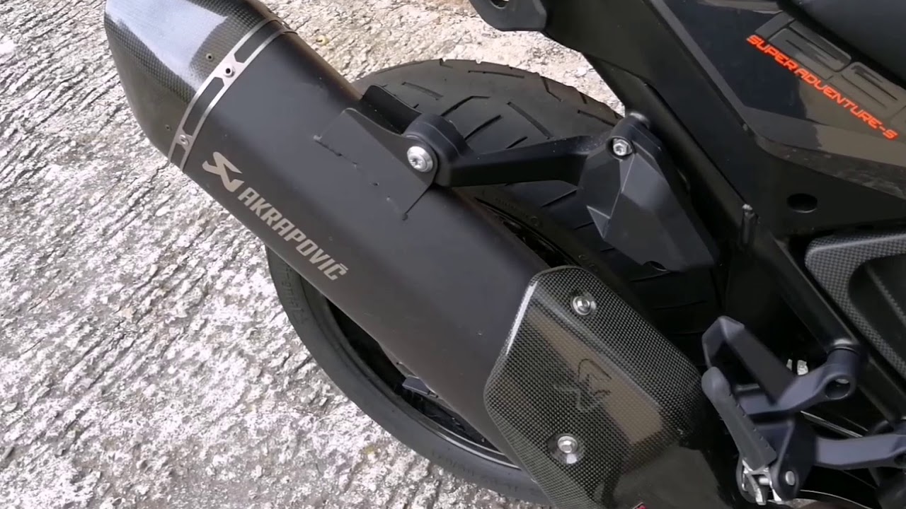 KTM 1290 Super Adventure S - SC-Project vs Akrapovic