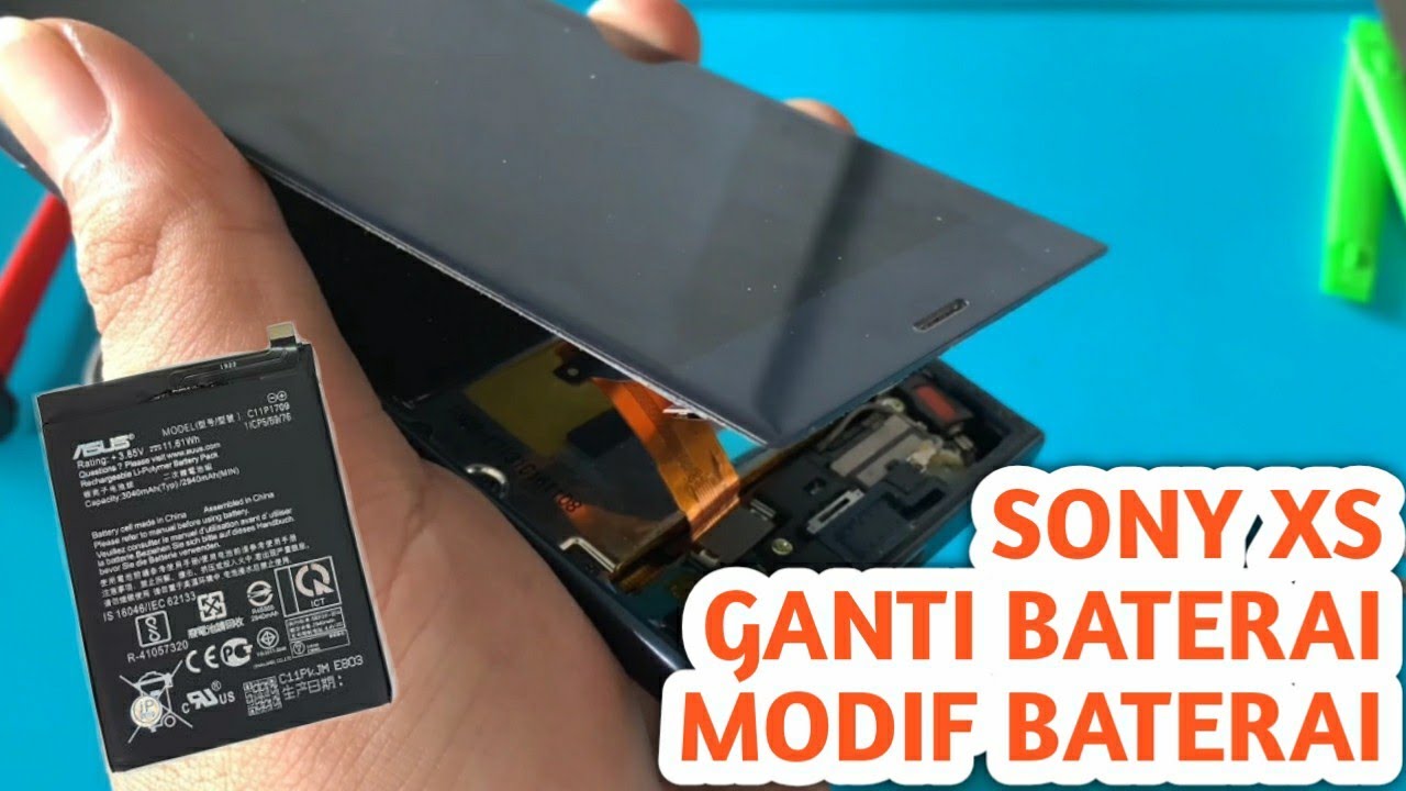 Baterai Drop? Modif Baterai Sony Xperia XZ