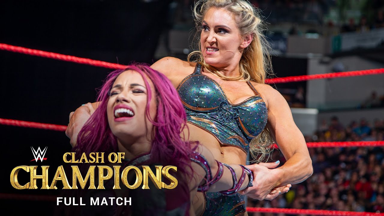 ПОЛНЫЙ МАТЧ: Флэр против Бэнкс против Бэйли – женский титульный матч Raw: WWE Clash of Champions ...