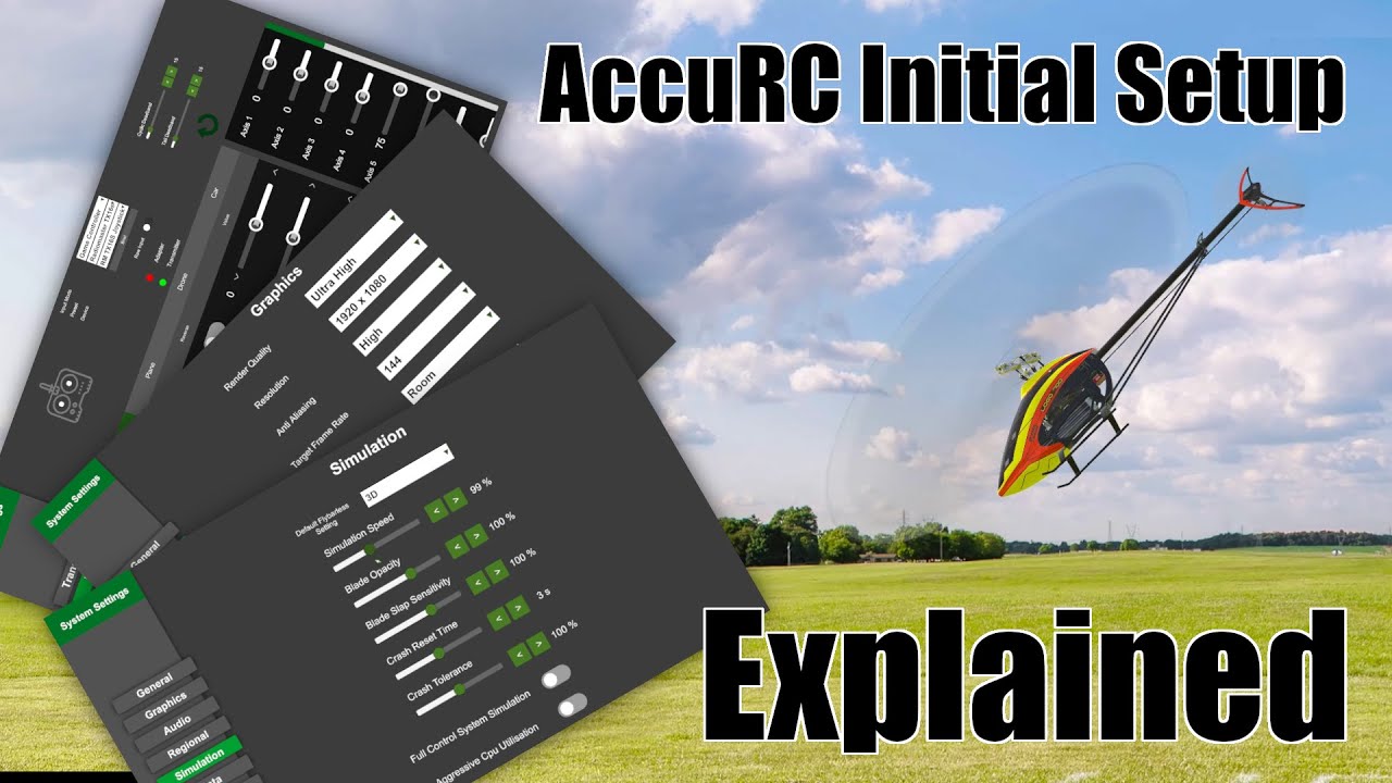 AccuRC Initial Configuration and Basic Setup