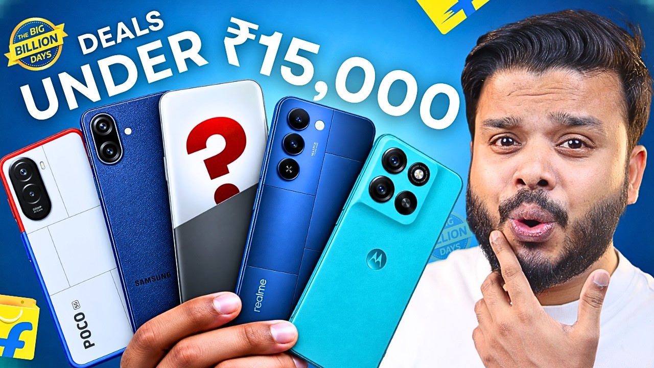 5G Phones Under ₹15,000 in Big Billion Days Sale 2026! 🔥
