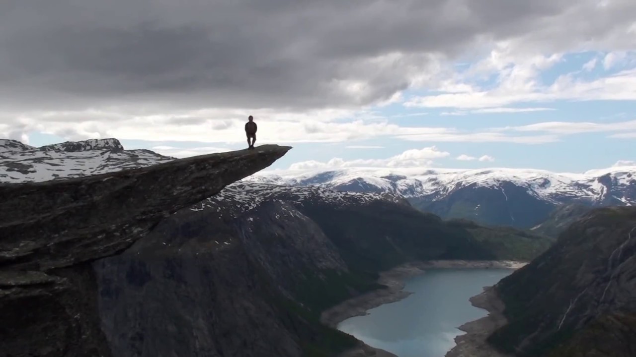 Trolltunga in Hardanger Norway