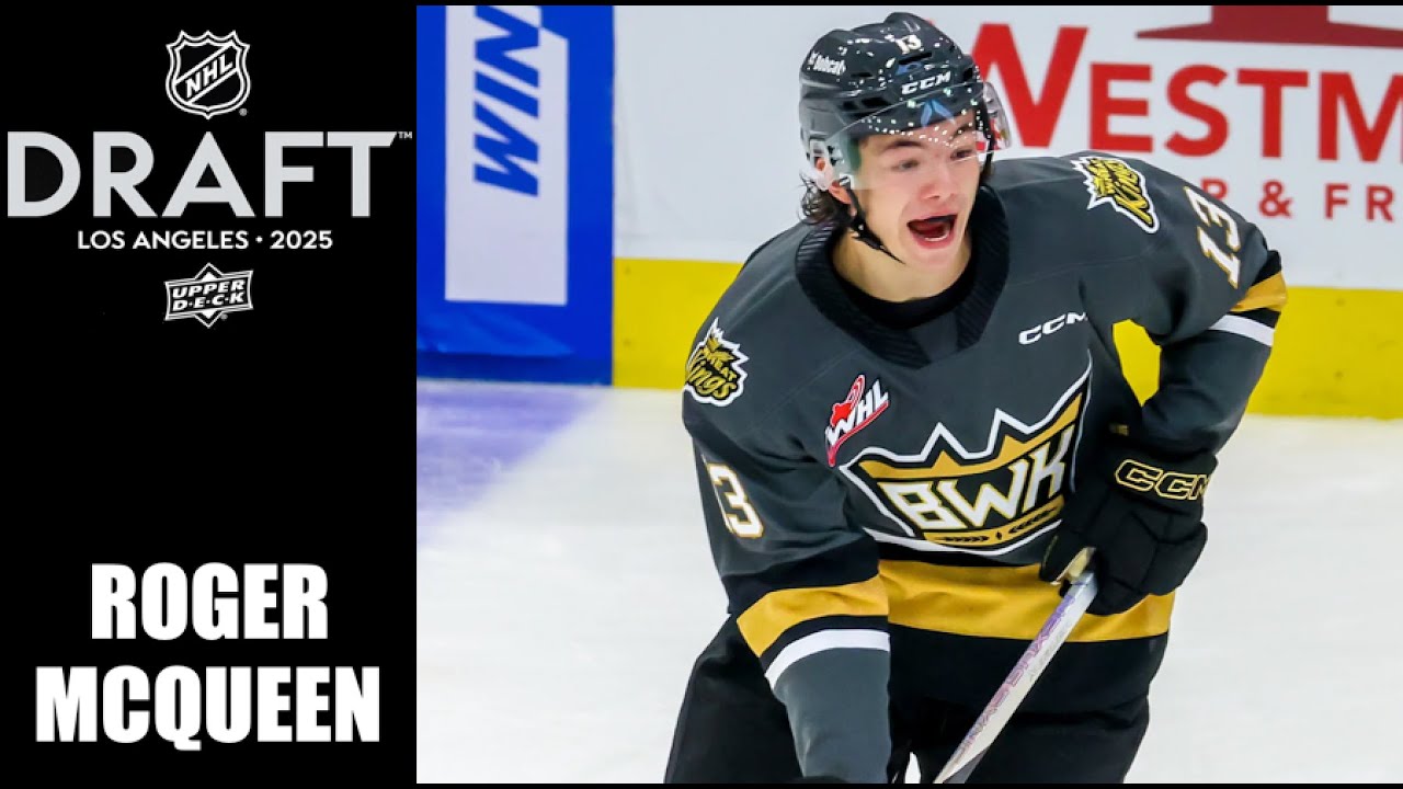 2025 NHL Draft : Roger McQueen - 24-25 Highlights