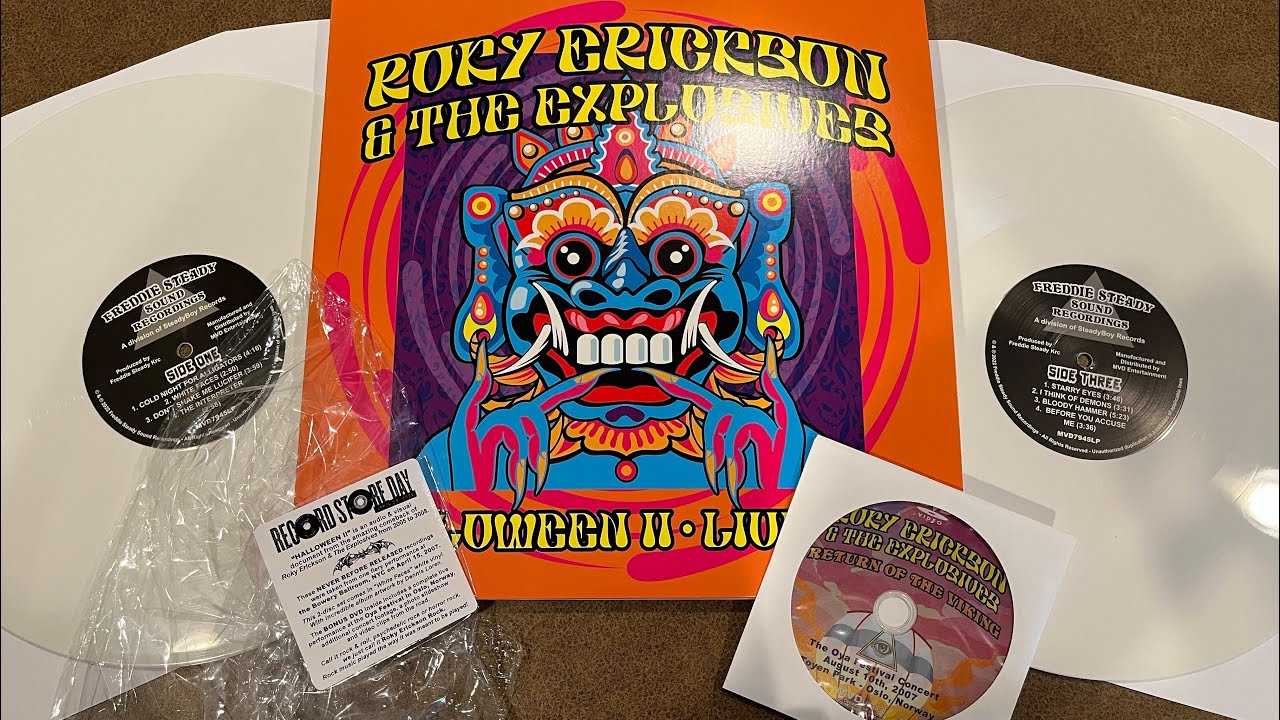 RSD 2022 Unboxing - Roky Erickson & The Explosives - Halloween II - Live 2007) (2022 RSD Exclusive)
