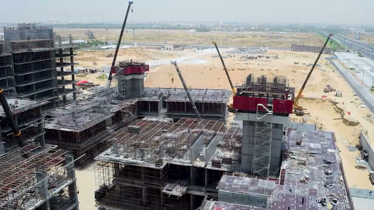 Construction Time Lapse | Phase 3 - Al Mamsha Souks by Alef