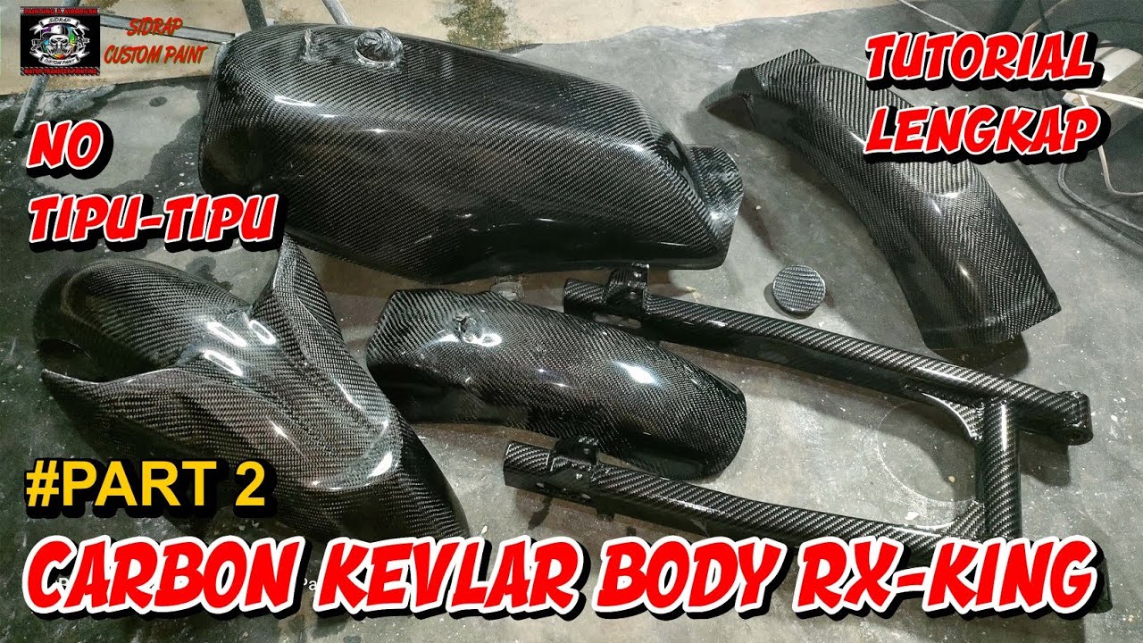 CARBON KEVLAR ‼️ CARBON FIBER BODY RX KING PART 2