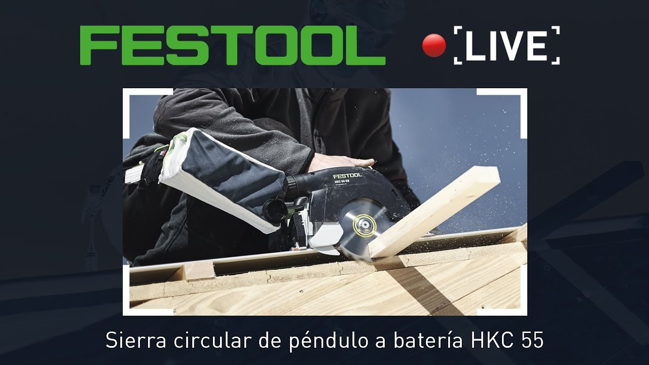 Sierra circular a batería HKC 55 | Review | Demo #34 Live