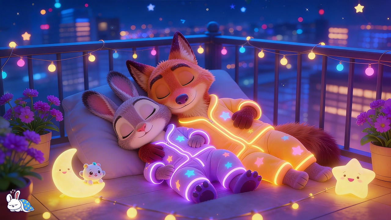 Нежная музыка для снятия ежедневной тревоги за 3 минуты 🌙 Быстро засыпайте с Ником и Джуди