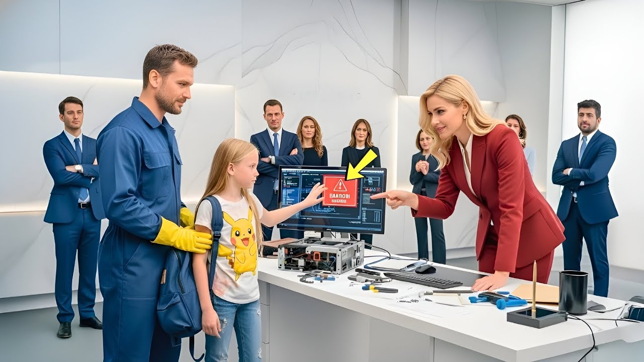 “Fix This And I’ll Give You $200M” the CEO Mocked — But the Janitor’s Daughter Solved It Instantly