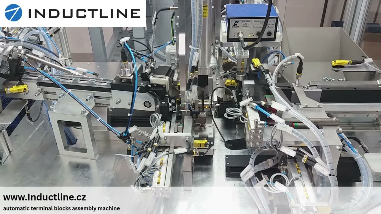 automatic terminal blocks assembly machine