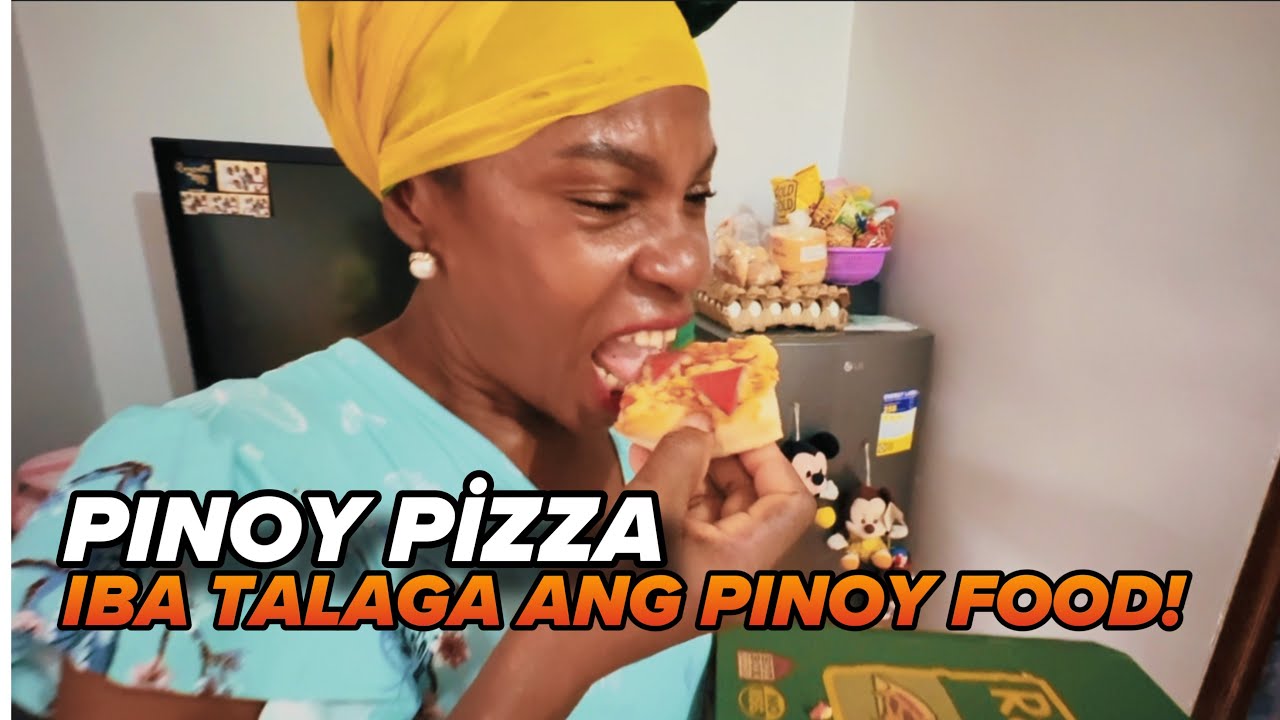 PINOY PIZZA….IBA PAG AFRICANA ANG KUMAIN NG PAGKAIN NATIN!!!