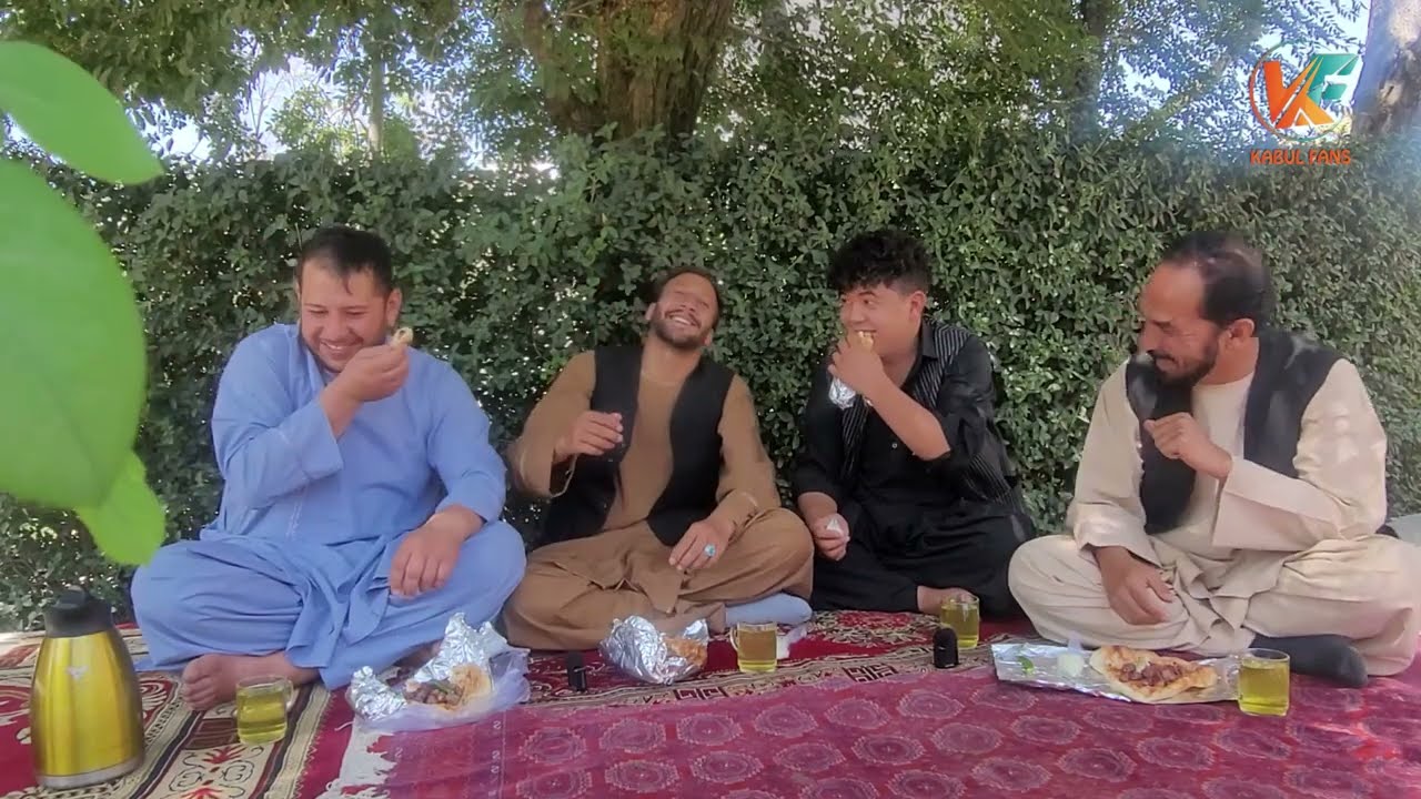 یکی از خوش ترین روزهای ما - کباب در فضاب باز😉