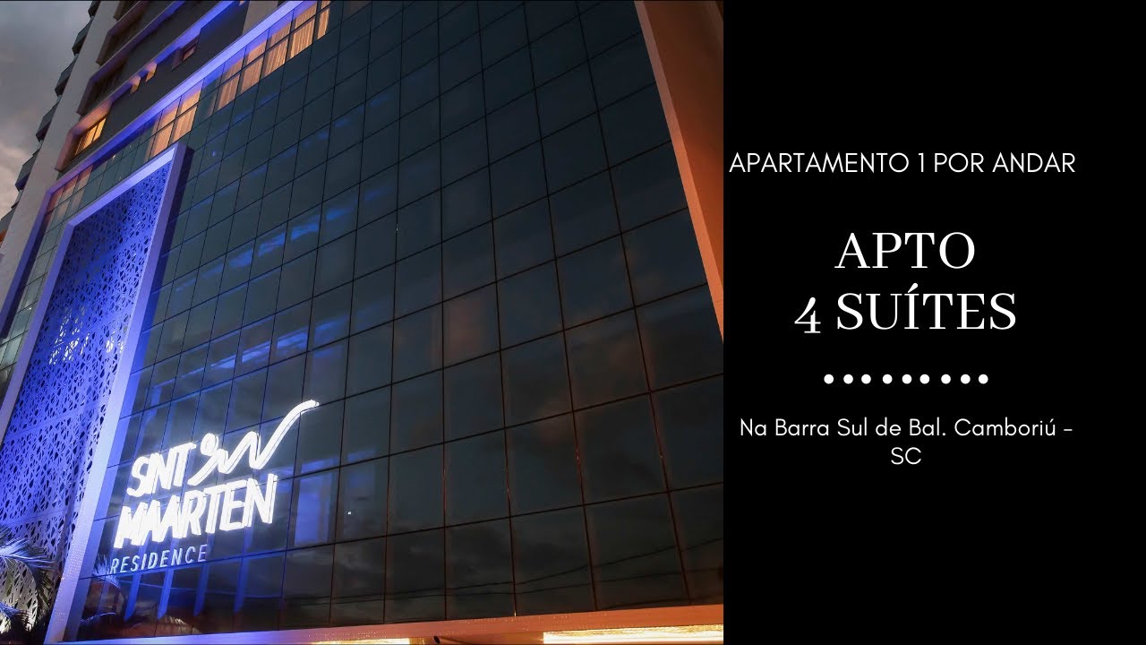 APARTAMENTO 1 POR ANDAR COM 4 SU&Iacute;TES BARRA SUL BC  -  SINT MAARTEN|