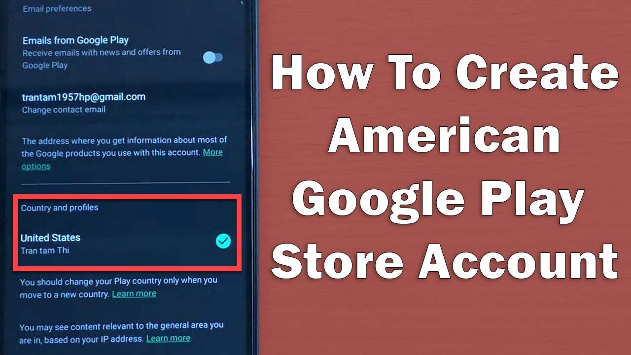 How To Create USA Google Play Store Account (2022)
