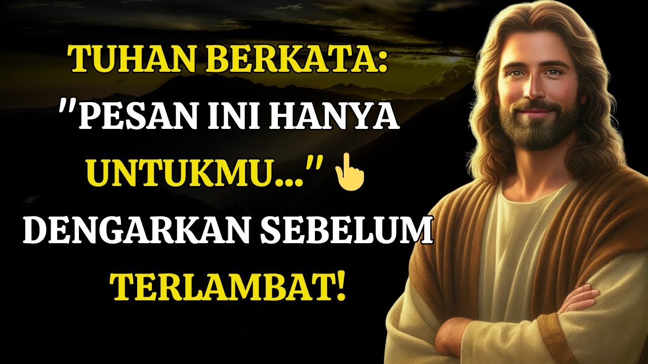 Tuhan berkata: 
