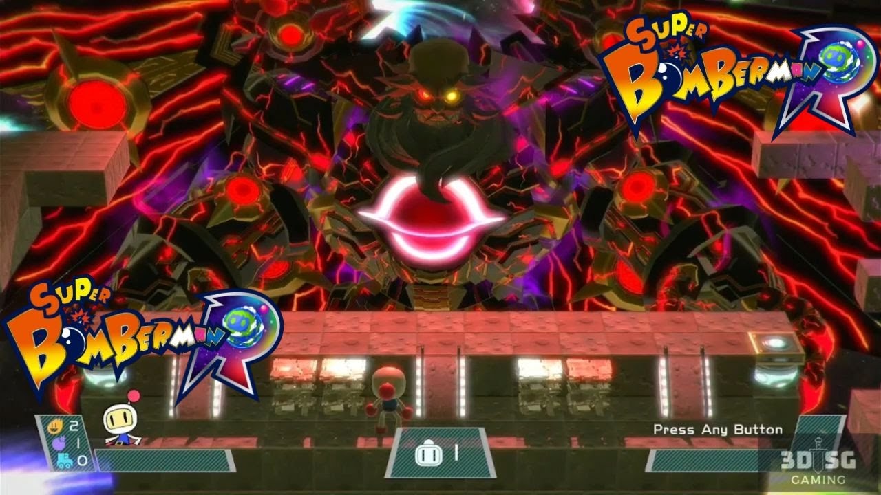 Super Bomberman R | Bosses 06 Great Gattaida & Ultimate Buggler