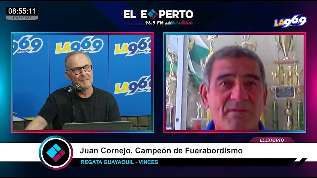JUAN CORNEJO Y SU DESAFÍO EN LA REGATA GUAYAQUIL – VINCES | Por LA 96.9 FM