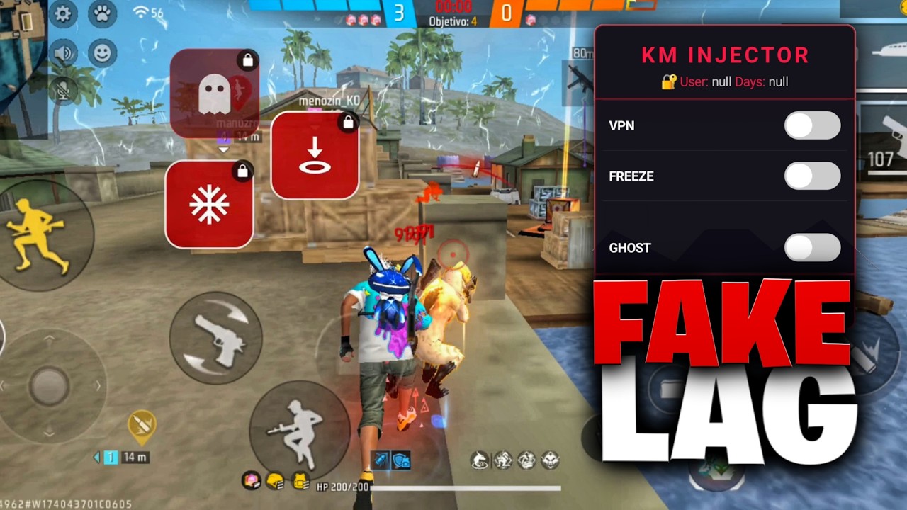 FAKE LAG OB54 NEW KM INJECTOR FAKE LAG NEW ANTIBAN