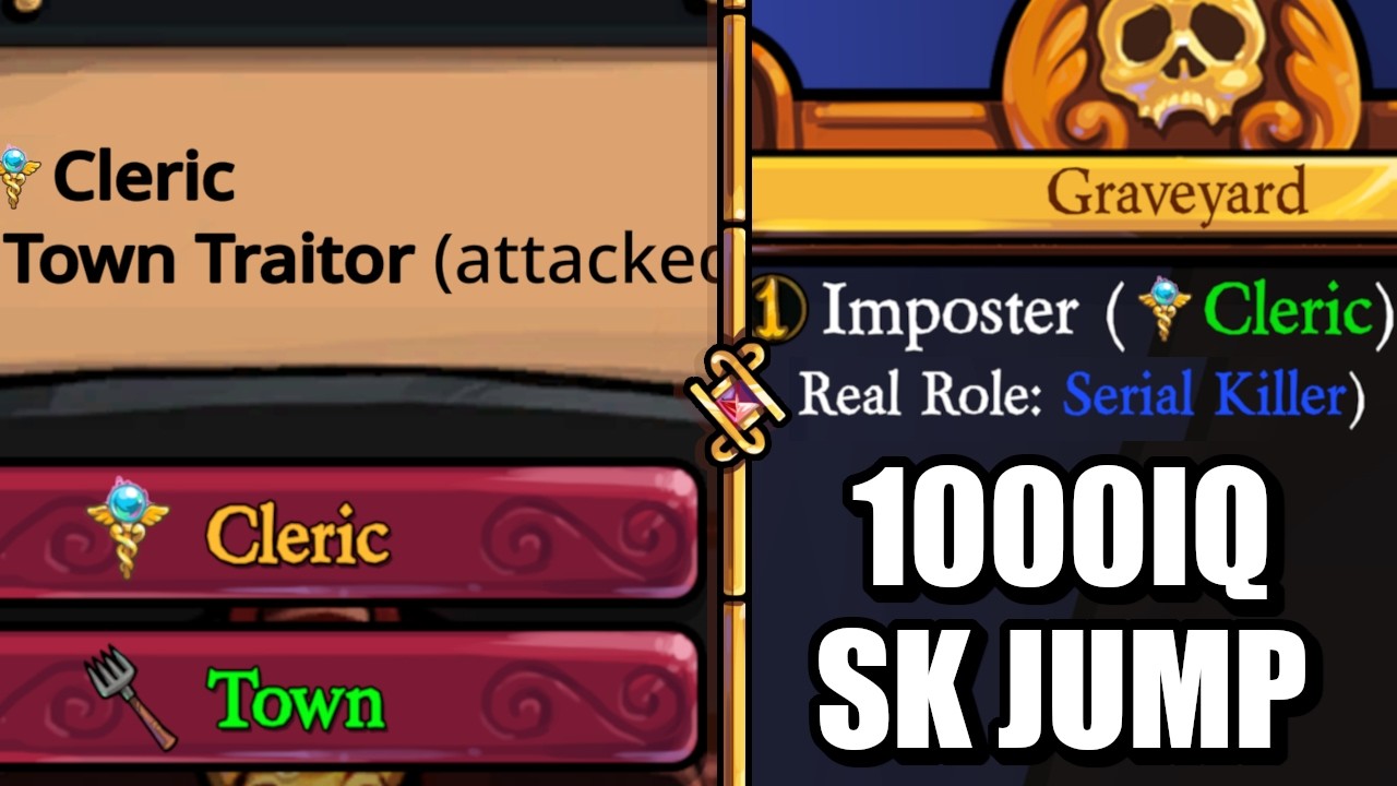 1000IQ SERIAL KILLER PLAY TO CONFIRM TRAITOR - BetterTOS2 Town Traitor