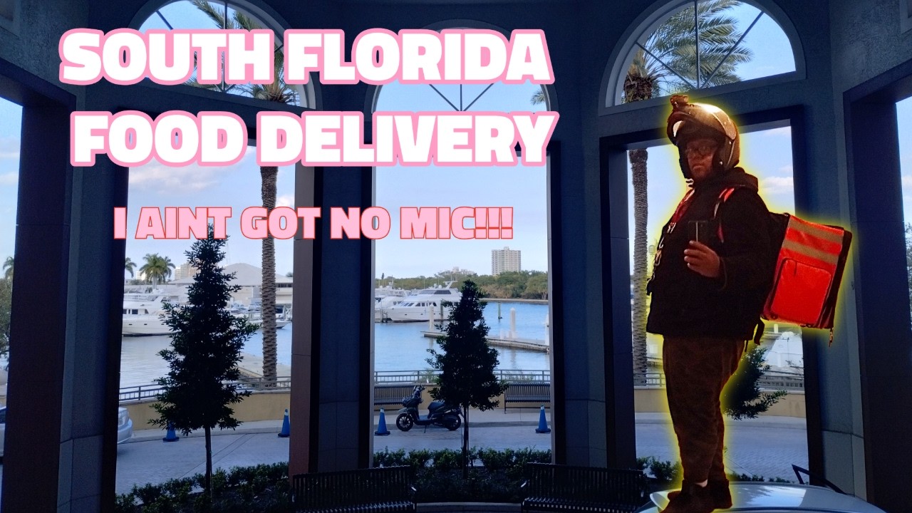 South Florida Food Delivery. I Ain't Got No Mic!