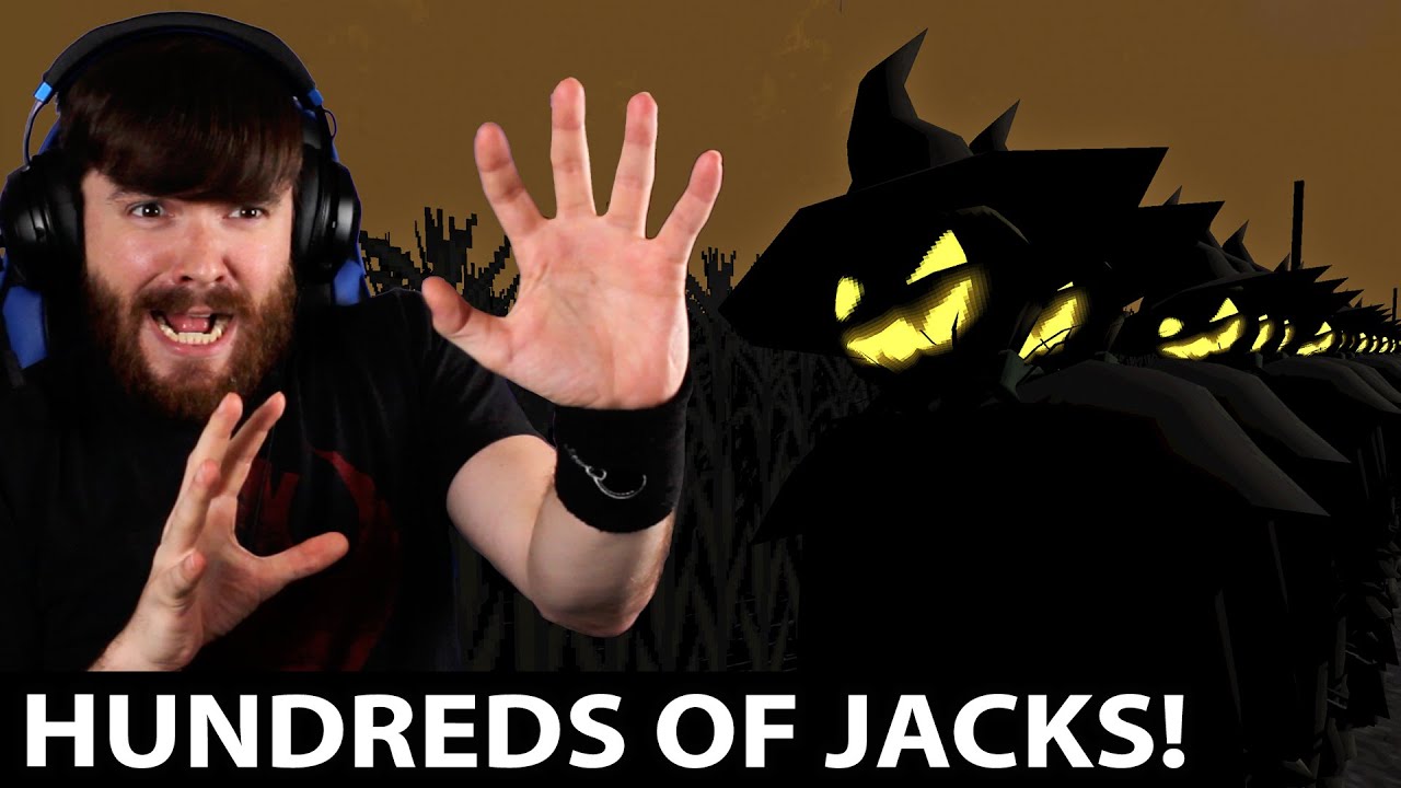 Can You Beat Zardy's Maze if Hundreds of Pumpkin Jacks Hunt You Down?