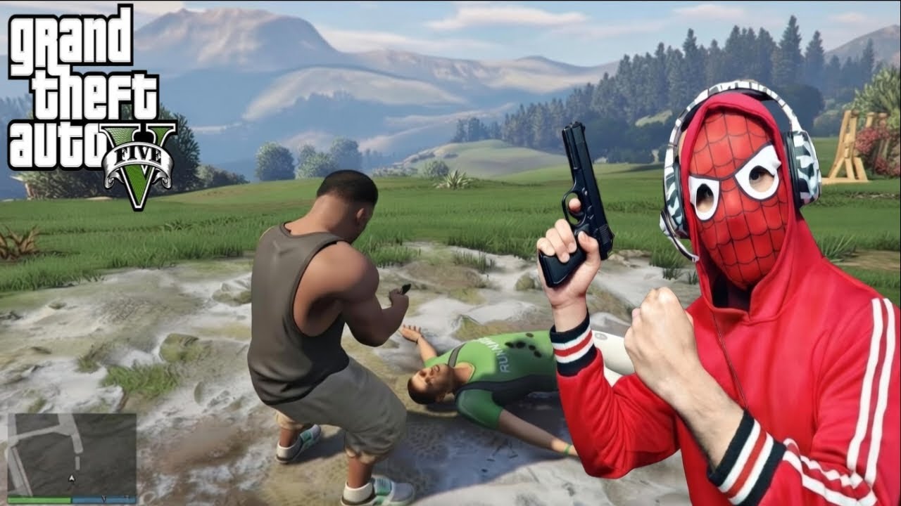 Franklin Gone Crazy 🔫😱 | Bloody Franklin GTA 5 Gameplay