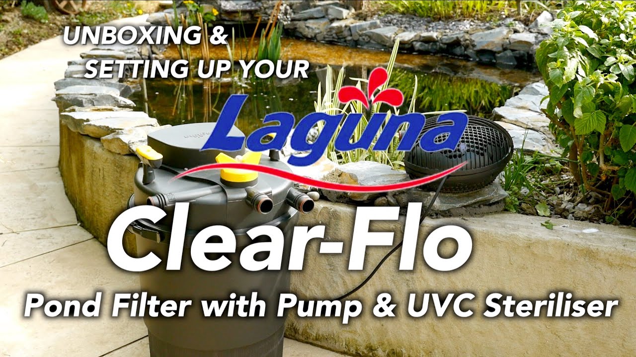 Unboxing and Setting Up Your Laguna Clear-Flo Pond Filter with Pump & UVC Steriliser