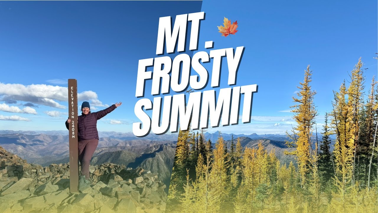 Frosty Mountain in Manning Park 🍂 | Golden Larches 