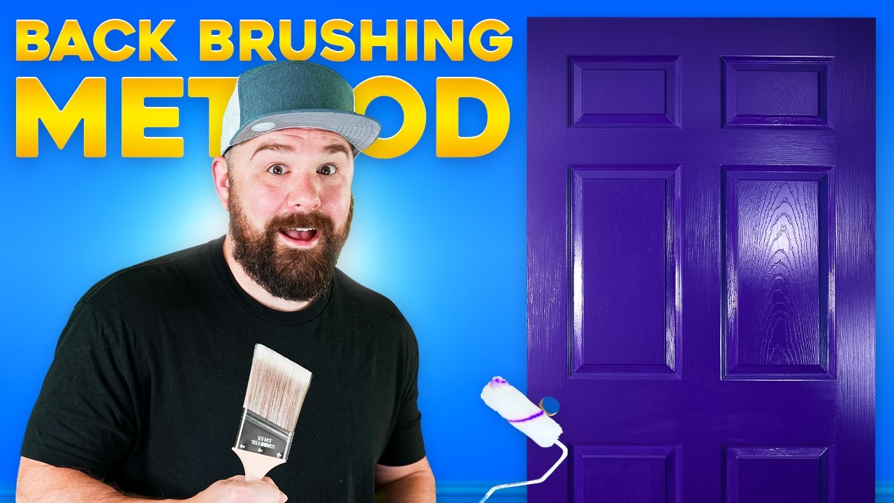 Try This Old School Door Painting Trick