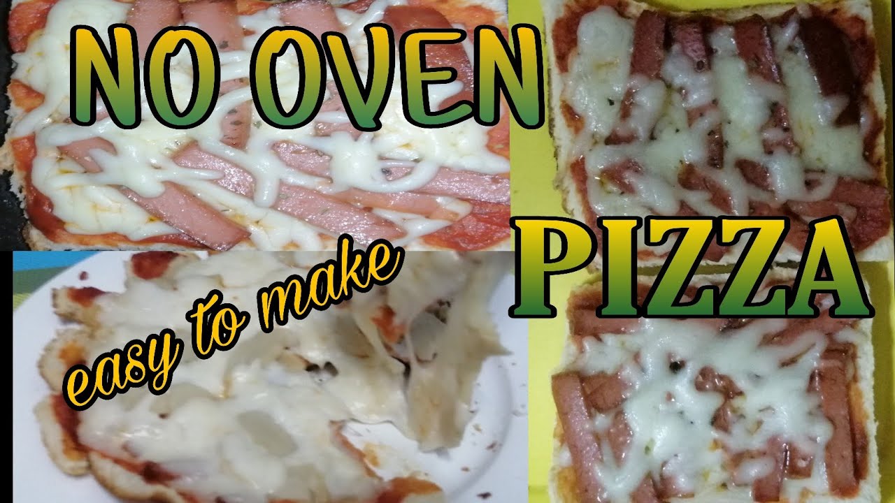 HOW TO MAKE PIZZA NO NEED OVEN EASY TO MAKE