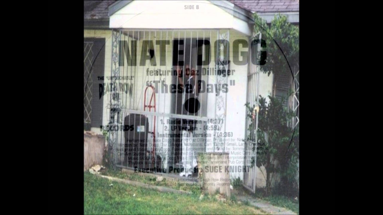 DJ Screw - These Days (Nate Dogg)