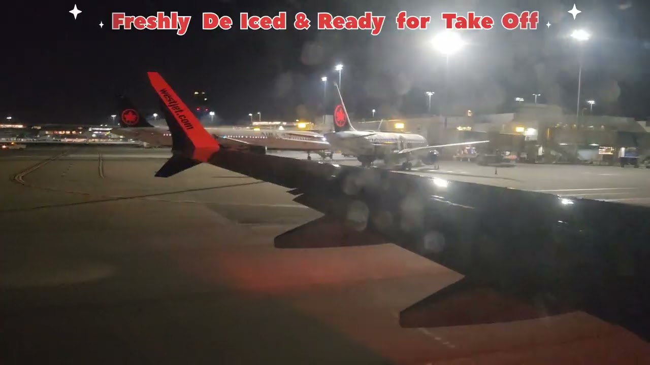 Inside Vancouver Airport’s High-Tech Aircraft De-Icing Operations ✈️ | Boeing 737 MAX 8 at YVR