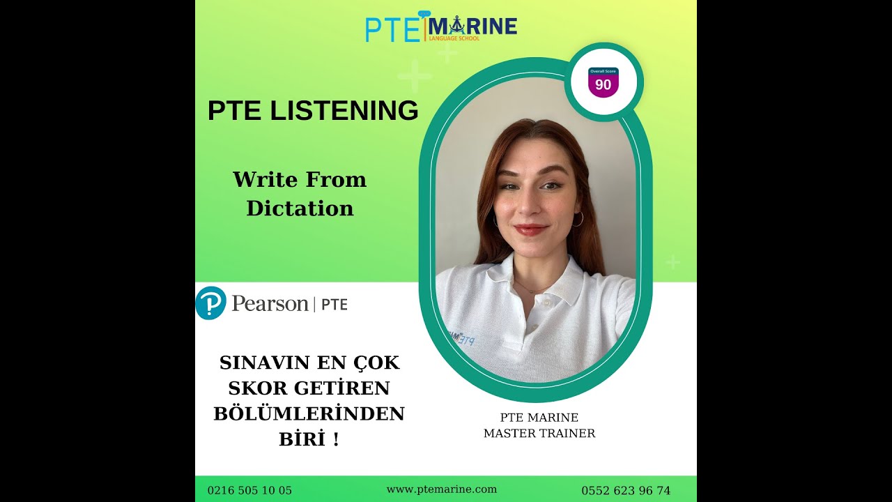 PTE Listening - Write From Dictation