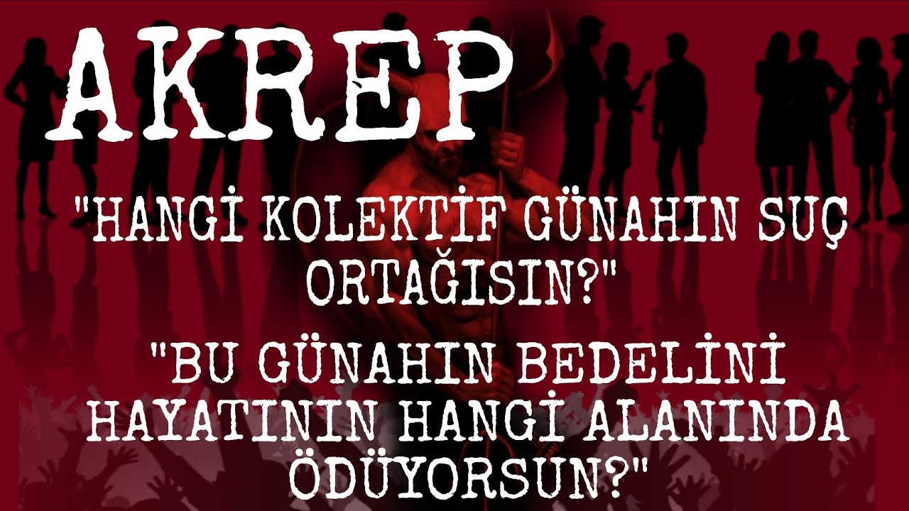 🔴AKREP♏️HANGİ KOLEKTİF GÜNAHIN SUÇ ORTAĞISIN? #akrepburcu #aylıkburçyorumu #kartaçılımı #burçlar 