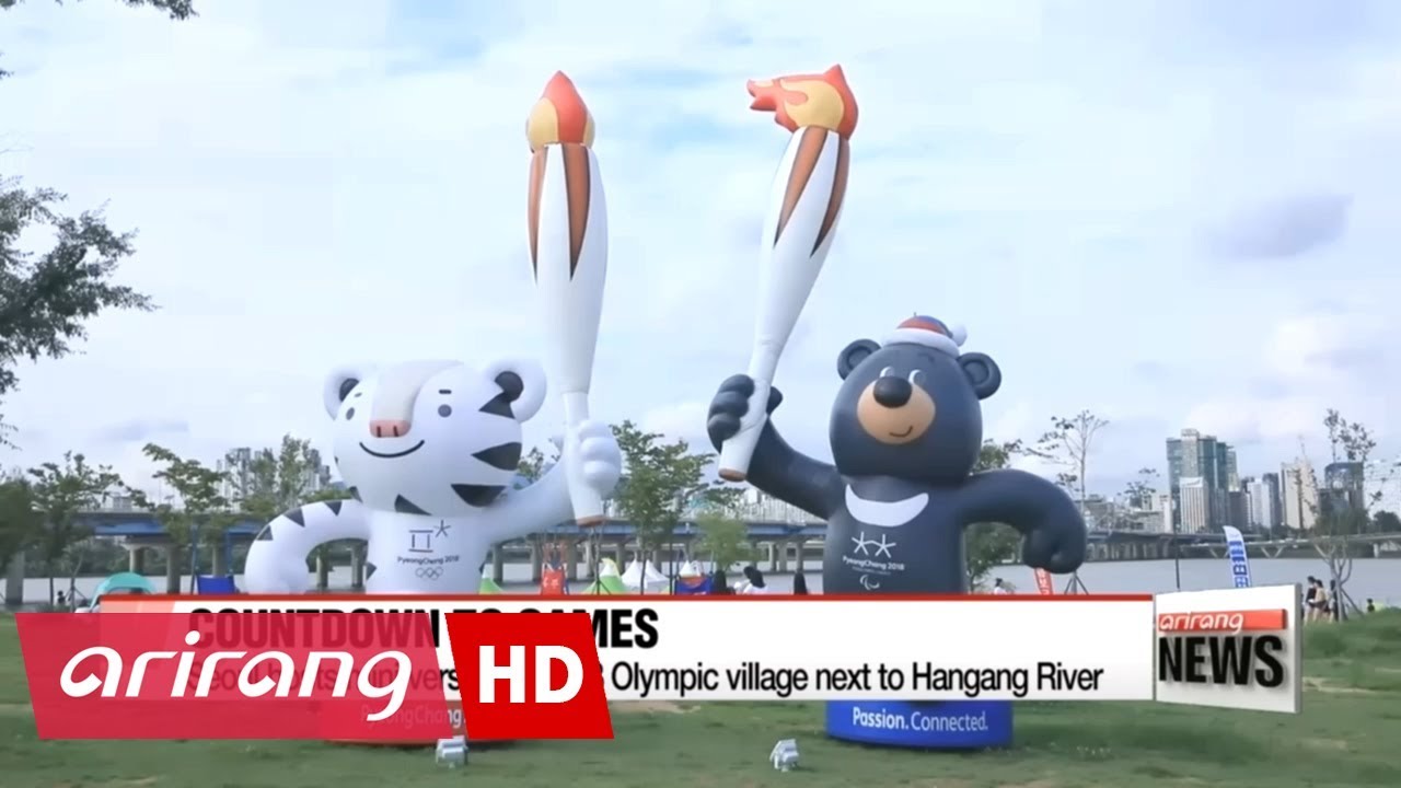 2018 PyeongChang Olympic Village in Hangang Summer Festival
