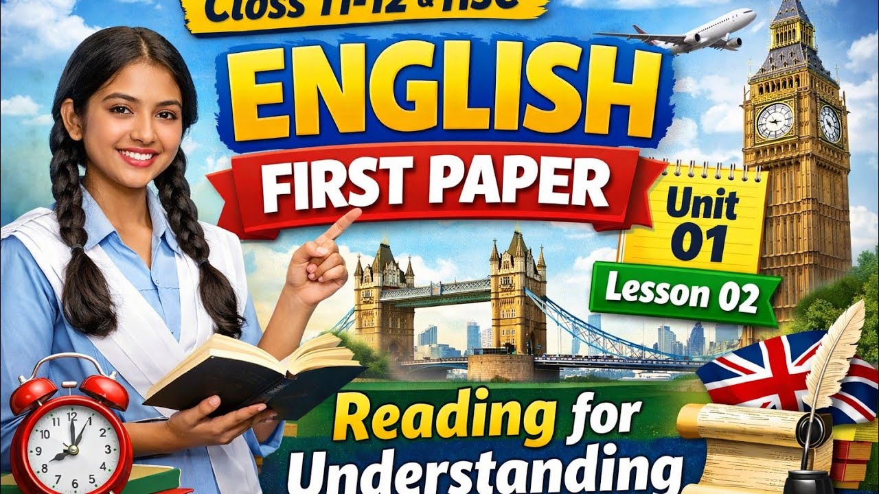 Unit One : Education and Life Lesson 2 (Education and Technology)HSC First Paper | New Book 2025-26