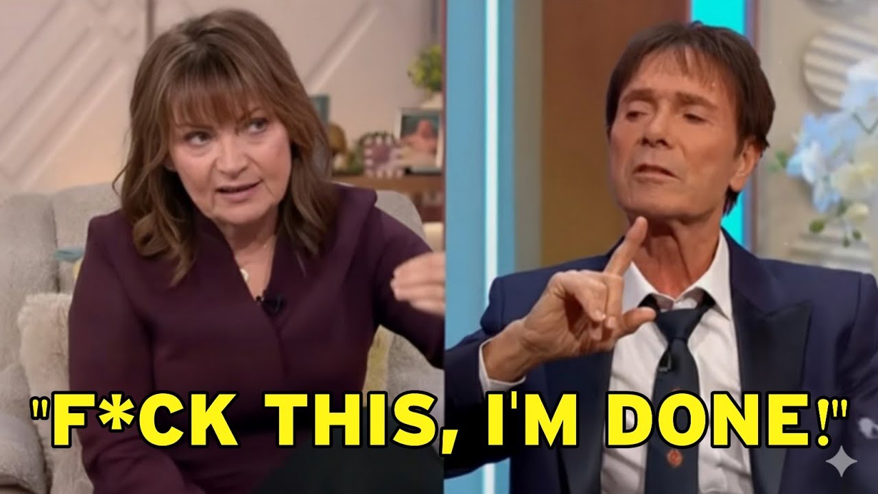 Cliff Richard KICKED OFF Lorraine Kelly's Show After Heated Argument