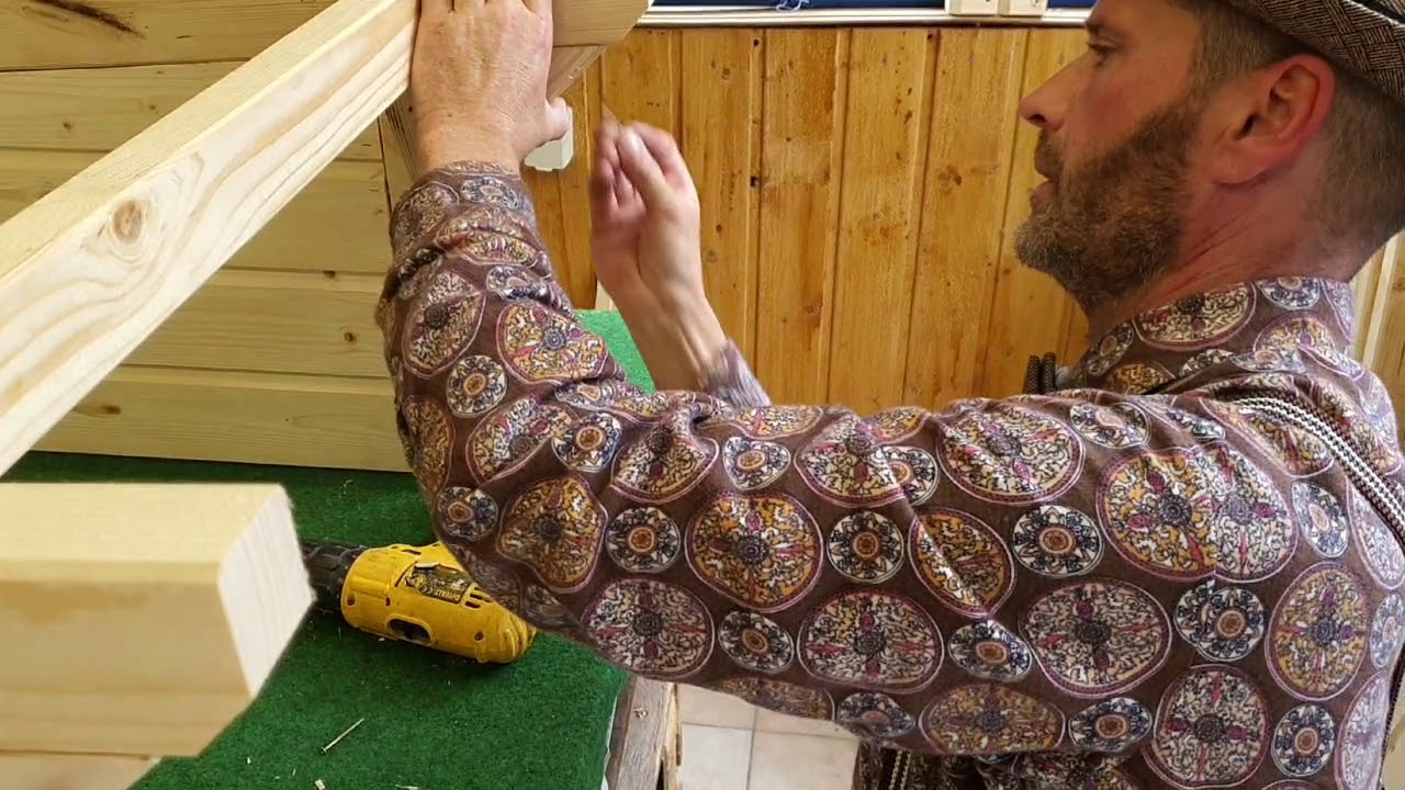 Mährobotergarage Husqvarna Gardena selber bauen Teil 3, DIY Lawn Mower Garage Part 3