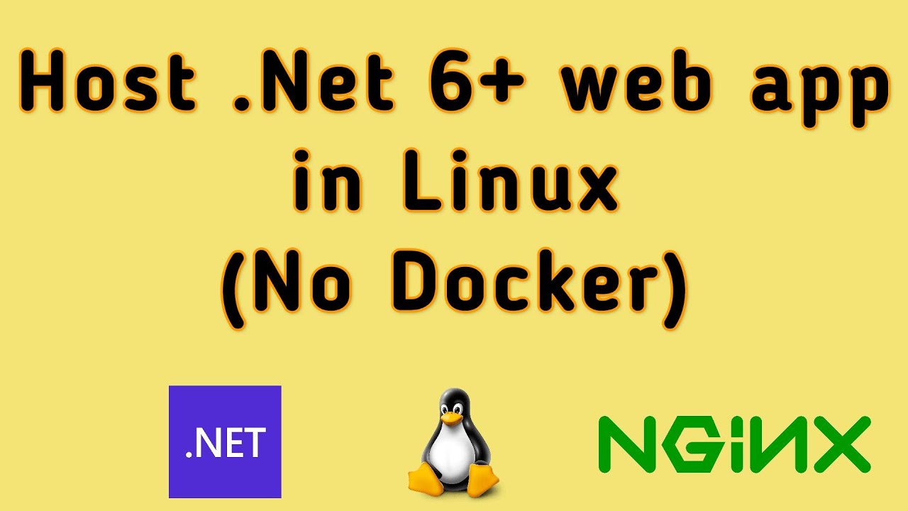 How to deploy dot net in Linux [ No docker, Using Nginx ]