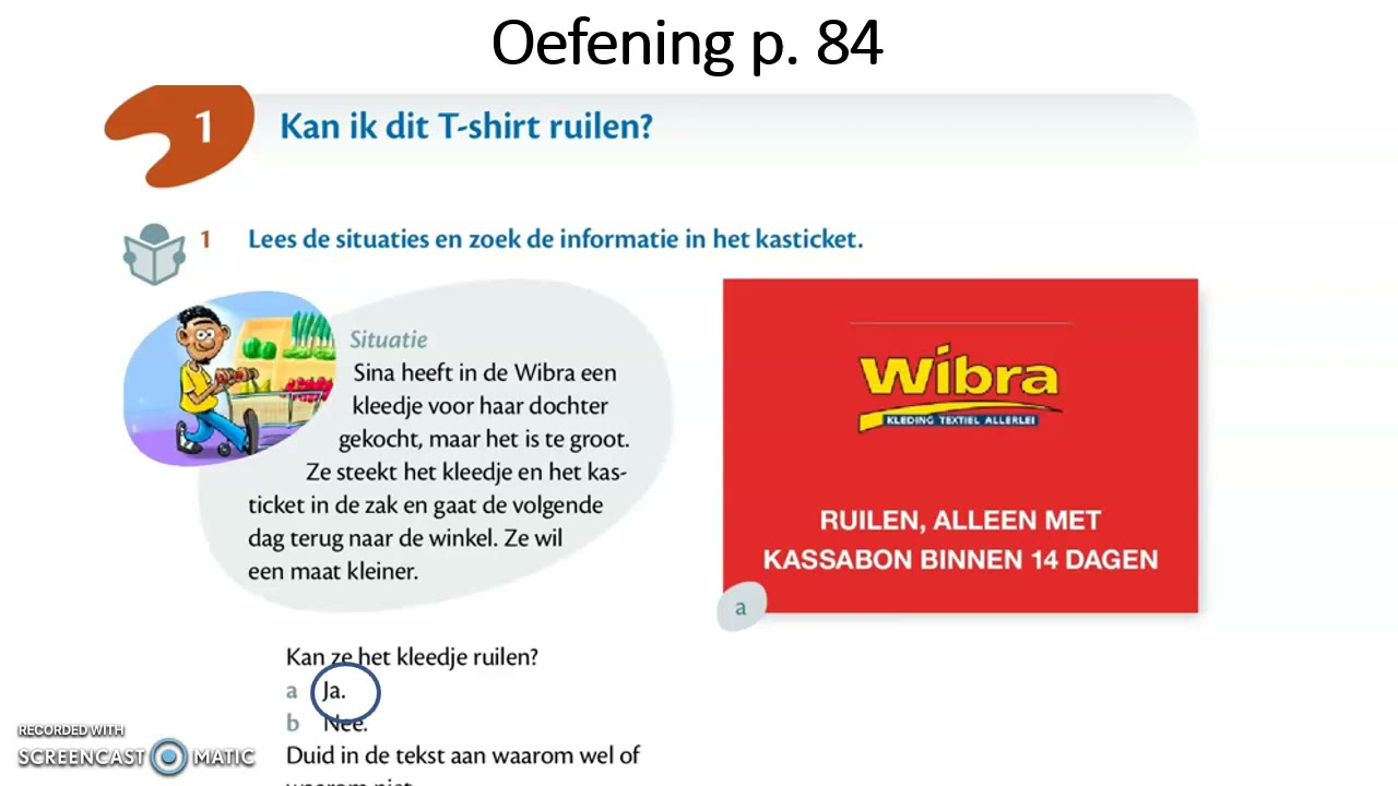 Zo Gezegd Schriftelijk Deel 6 (Kan ik ruilen?)