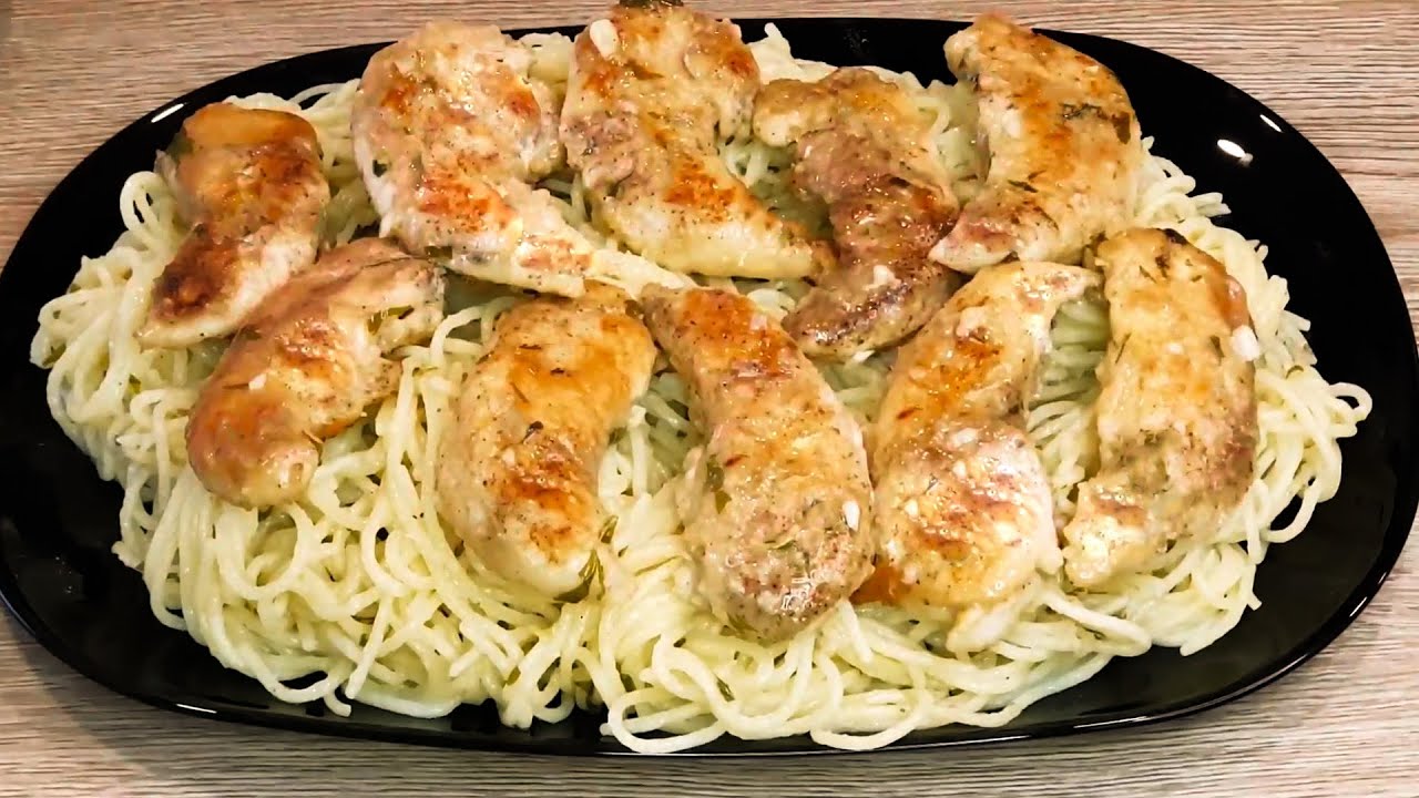 Chicken Scampi Pasta