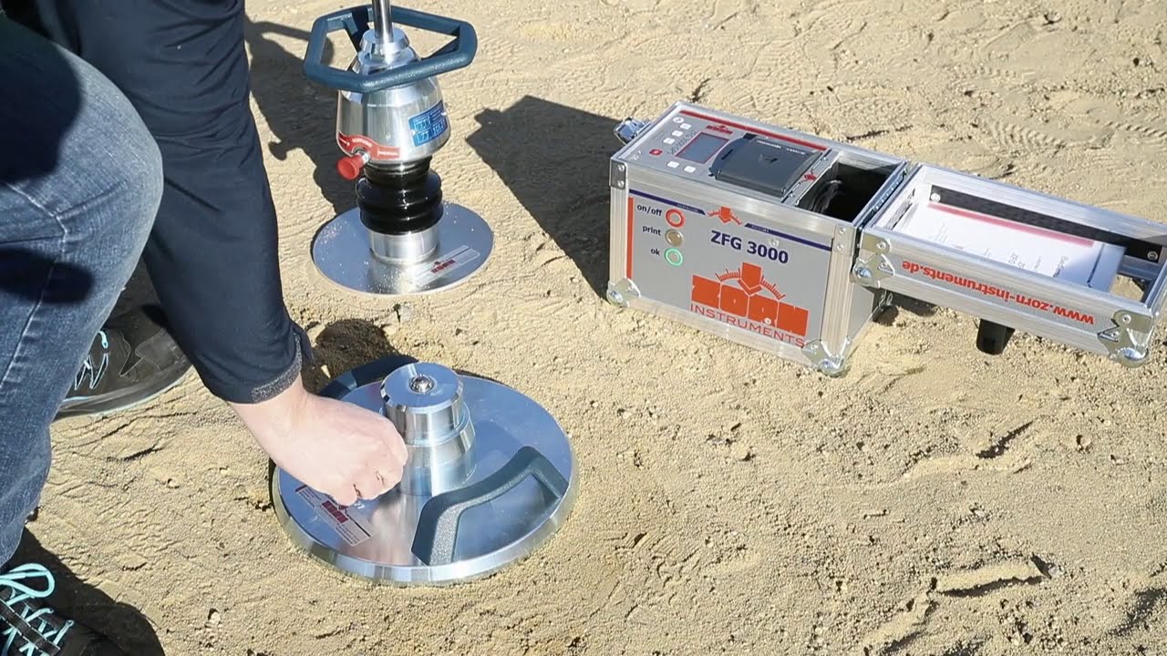 ZFG 3000 GPS динамический плотномер грунта (штамп) от немецкой компании ZORN Instruments