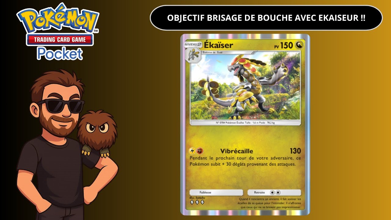 EKAISER CHERCHE A BRISER DES BOUCHES !! - POKEMON TCG POCKET