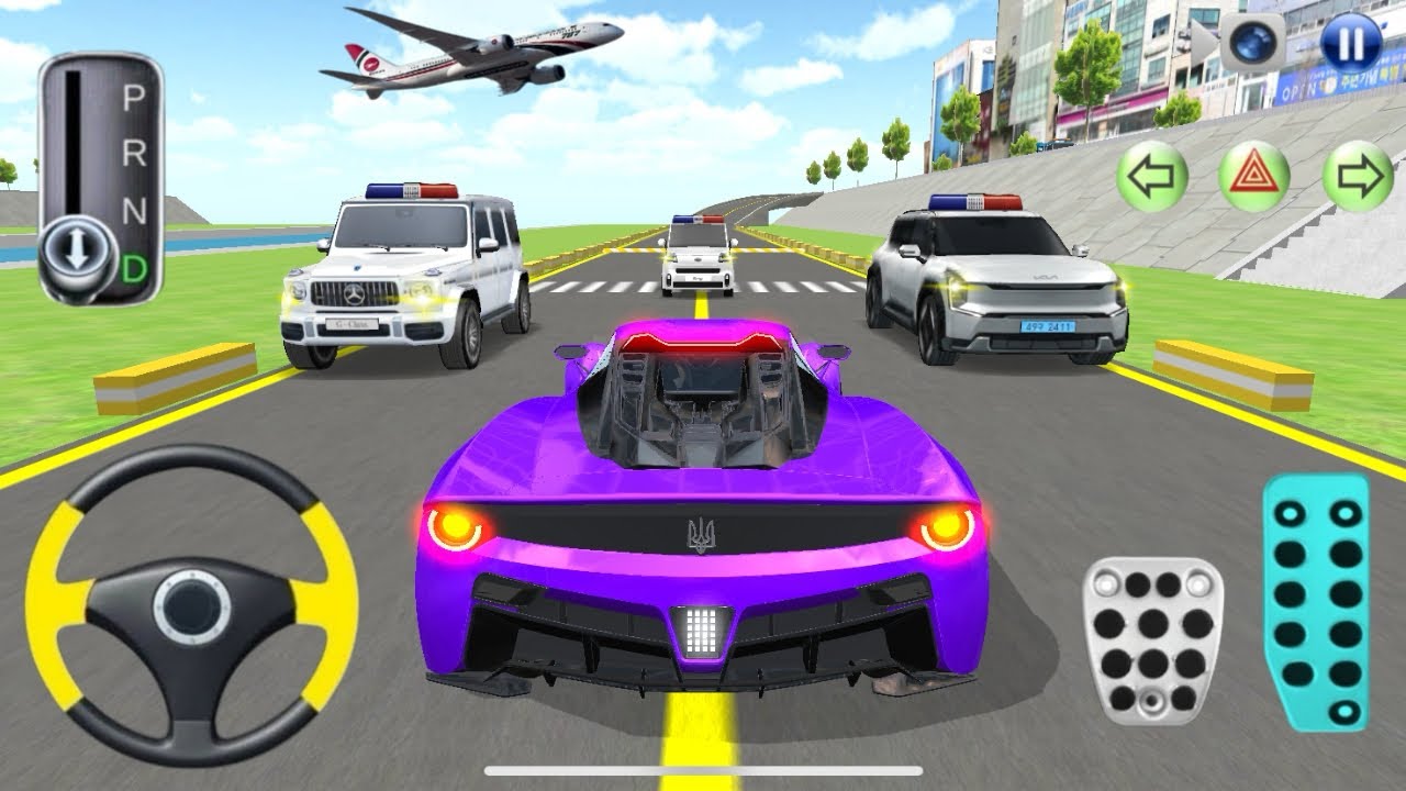 New Eight Lane High Speed Highway & Toll Gate - 3D Driving Class New Update 2025 Android iOS Game
